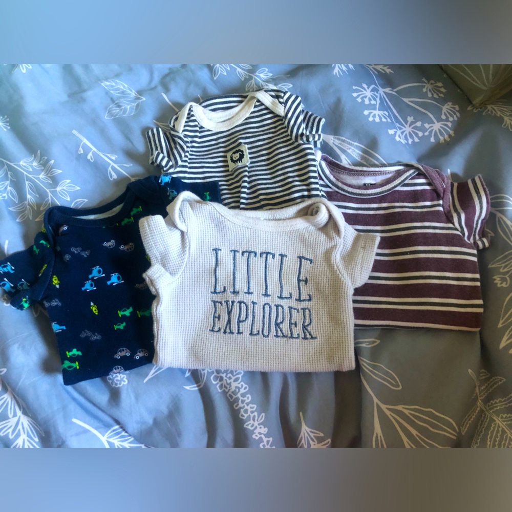 Baby shirt onesies bundle